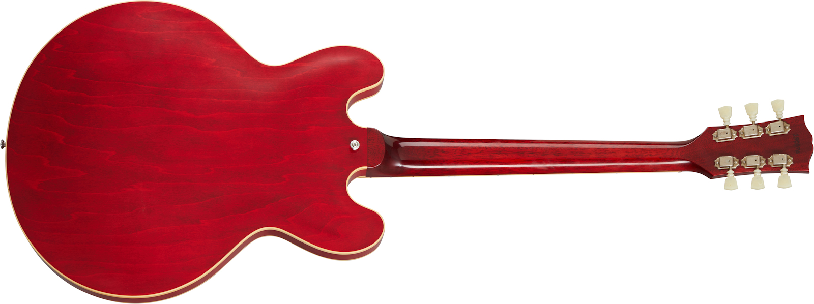 Gibson Custom Shop Historic Es335 Reissue 1961 2h Ht Rw - Vos Sixties Cherry - Semi-Hollow E-Gitarre - Variation 1