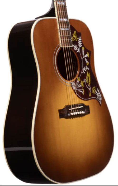 Gibson Custom Shop Hummingbird Standard Red Spruce Modern Dreadnought Epicea Acajou Rw - Honey Burst - Folk-Gitarre - Variation 2