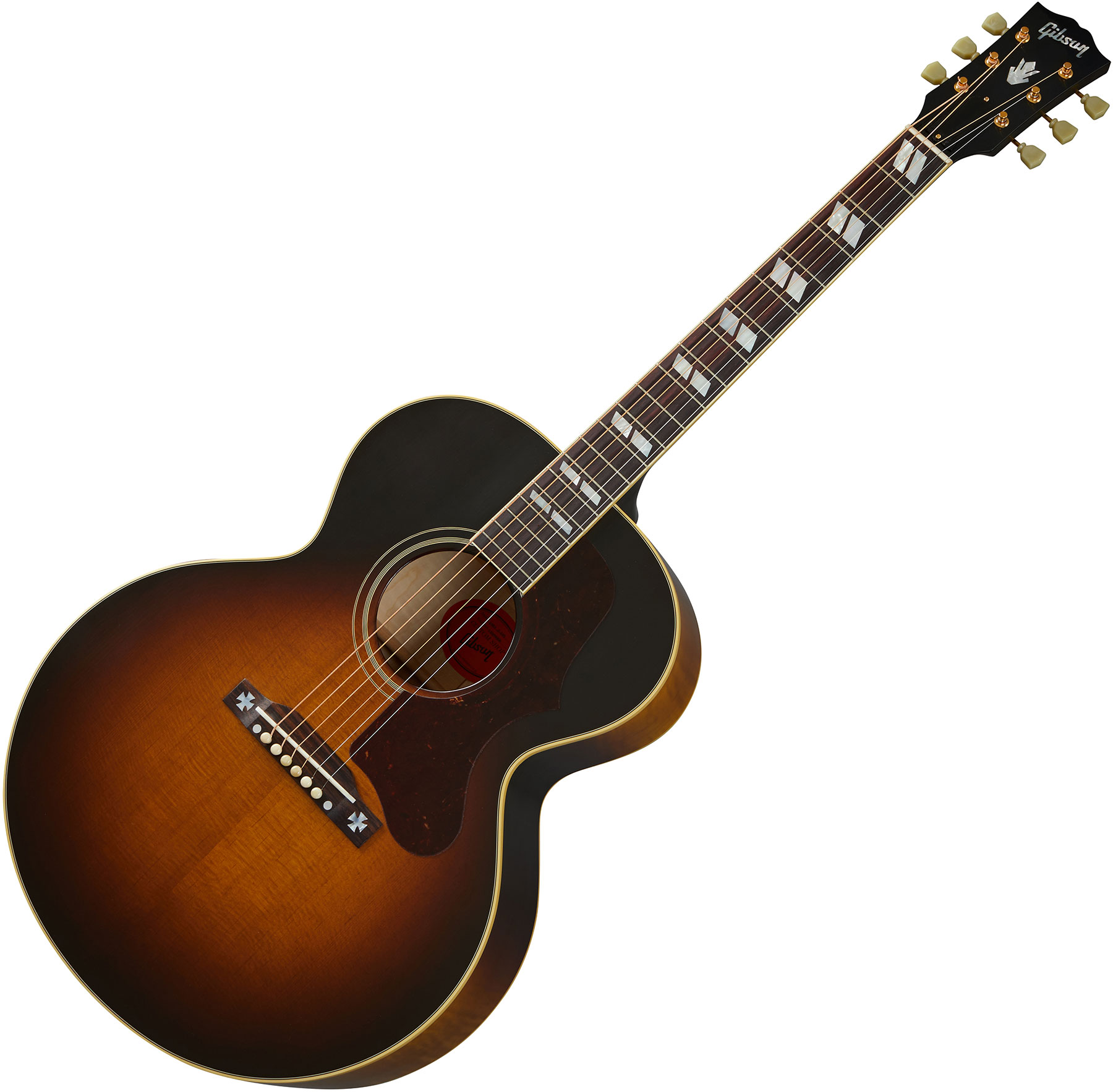 Gibson Custom Shop J185 1952 Historic Jumbo Epicea Erable Rw - Vos Vintage Sunburst - Folk-Gitarre - Main picture