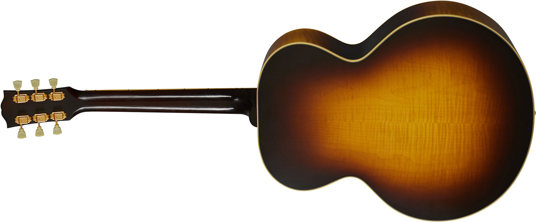 Gibson Custom Shop J185 1952 Historic Jumbo Epicea Erable Rw - Vos Vintage Sunburst - Folk-Gitarre - Variation 1