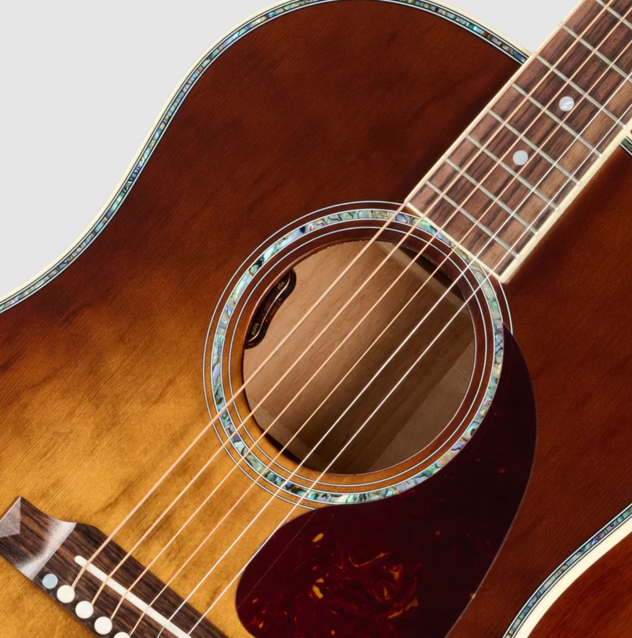 Gibson Custom Shop J45 Ann. Ltd Dreadnought Epicea Palissandre Rw - Cremona Burst - Folk-Gitarre - Variation 2