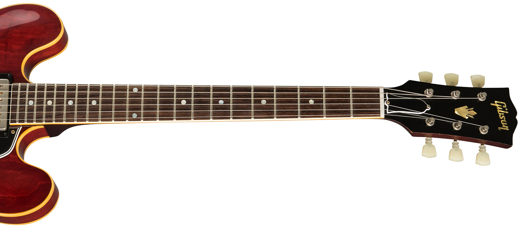 Gibson Custom Shop Jerry Kennedy Es-335 1961 Pretty Woman 2019 Ltd 2h Ht Rw - Aged Faded Cherry - Signature-E-Gitarre - Variation 4