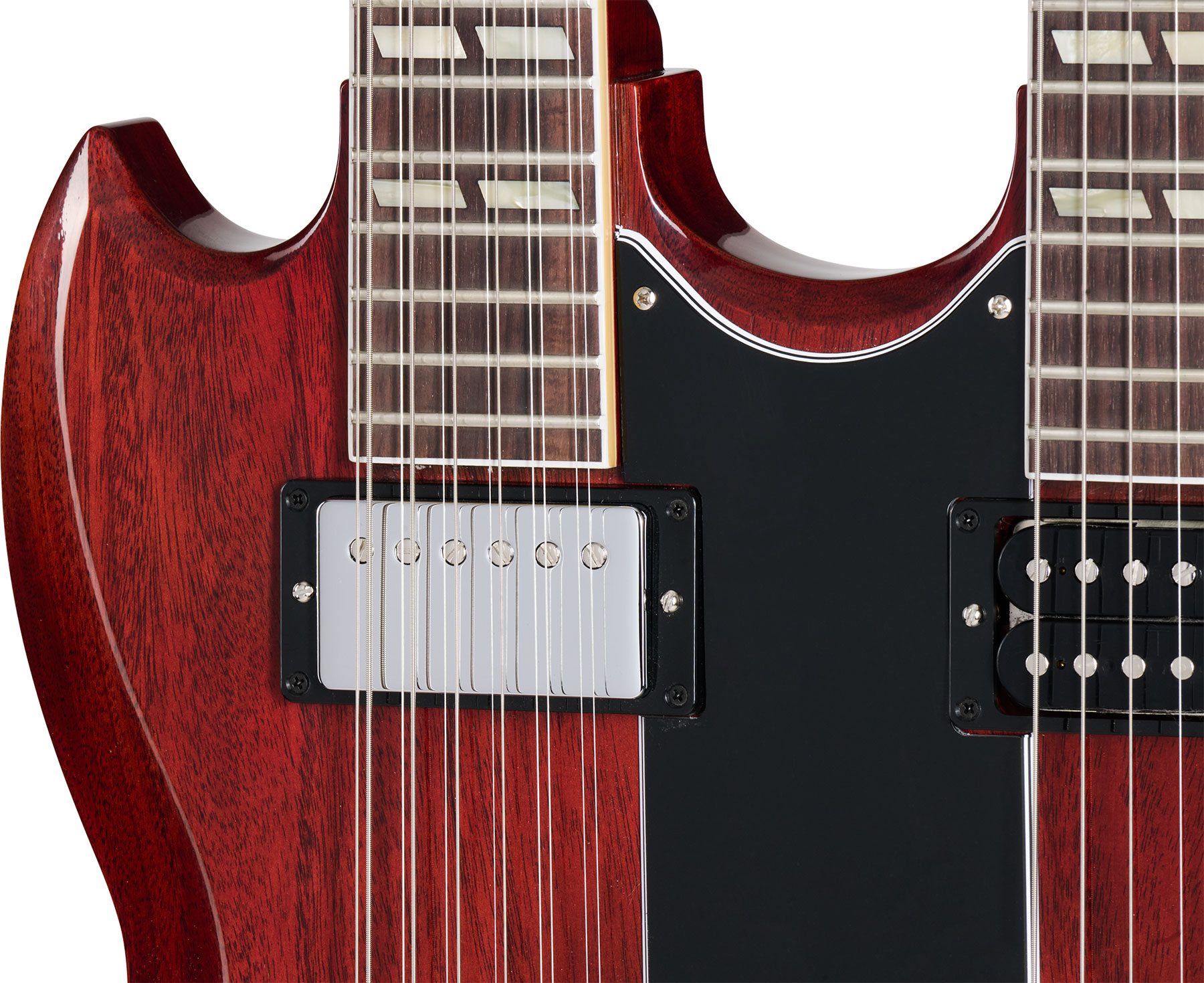 Gibson Custom Shop Jimmy Page Eds1275 Doubleneck 1969 Signature 2s Ht Rw - Vos '69 Cherry - Doppelhals E-Gitarre - Variation 5