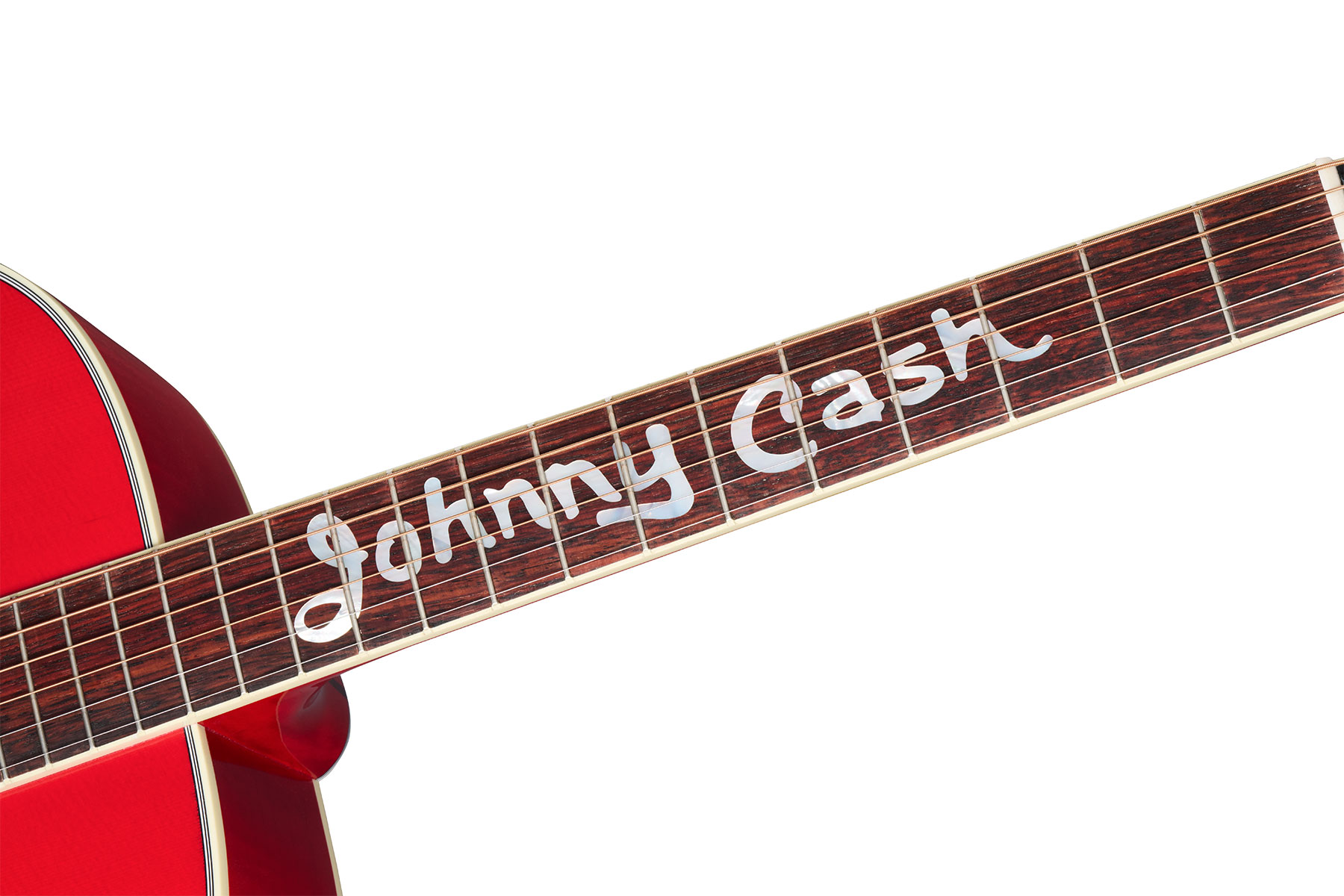 Gibson Custom Shop Johnny Cash Sj200 Tout Erable Rw - Vintage Cherry Sunburst - Folk-Gitarre - Variation 5