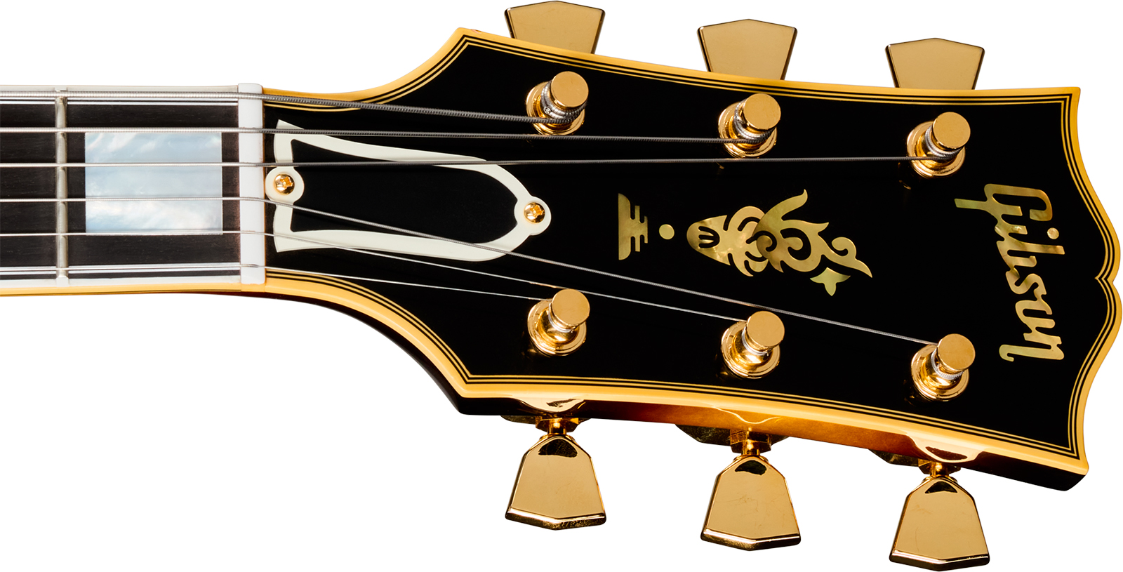 Gibson Custom Shop L5 Ces 1957 Reissue 2h Ht Eb - Vos Vintage Sunburst - Hollowbody E-Gitarre - Variation 4