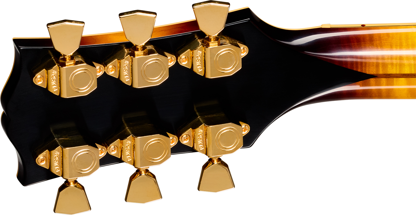 Gibson Custom Shop L5 Ces 1957 Reissue 2h Ht Eb - Vos Vintage Sunburst - Hollowbody E-Gitarre - Variation 5