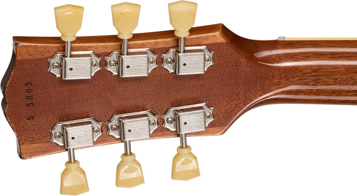 Gibson Custom Shop Les Paul 1955 Namm Show Commemorative 2s P90 Rw - Murphy Lab Light Aged Samoa Beige - Single-Cut-E-Gitarre - Variation 4
