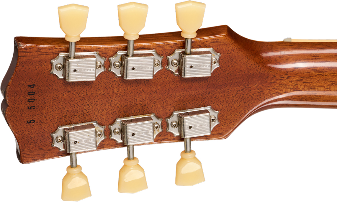 Gibson Custom Shop Les Paul 1955 Namm Show Commemorative 2s P90 Rw - Murphy Lab Light Aged Copper Iridescent - Single-Cut-E-Gitarre - Variation 4