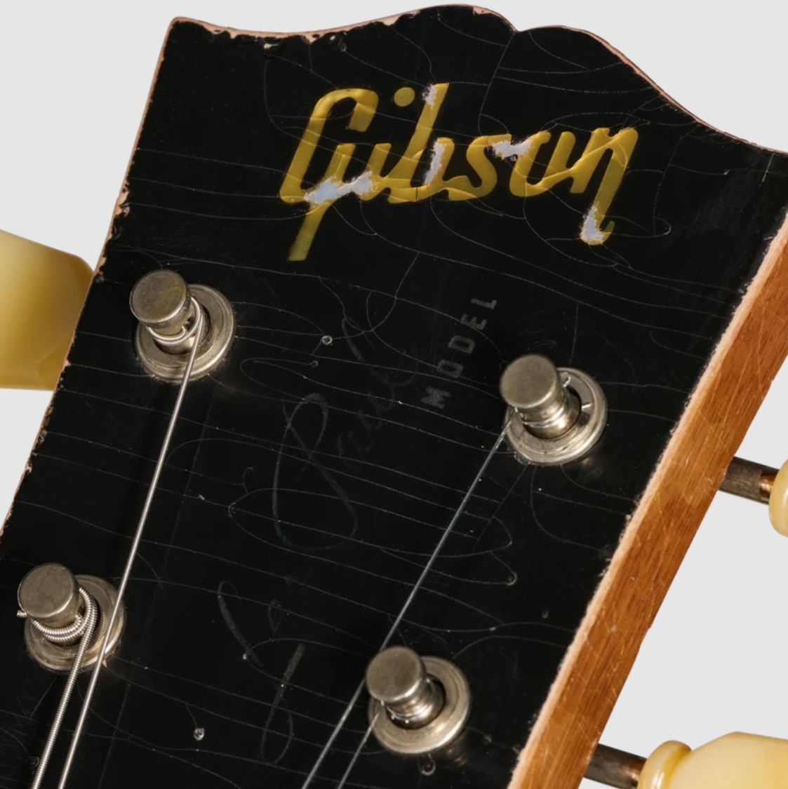 Gibson Custom Shop Les Paul 1957 Reissue Le Ltd 2h Ht Rw - Murphy Lab Ultra Heavy Aged Refin Burst - Single-Cut-E-Gitarre - Variation 6