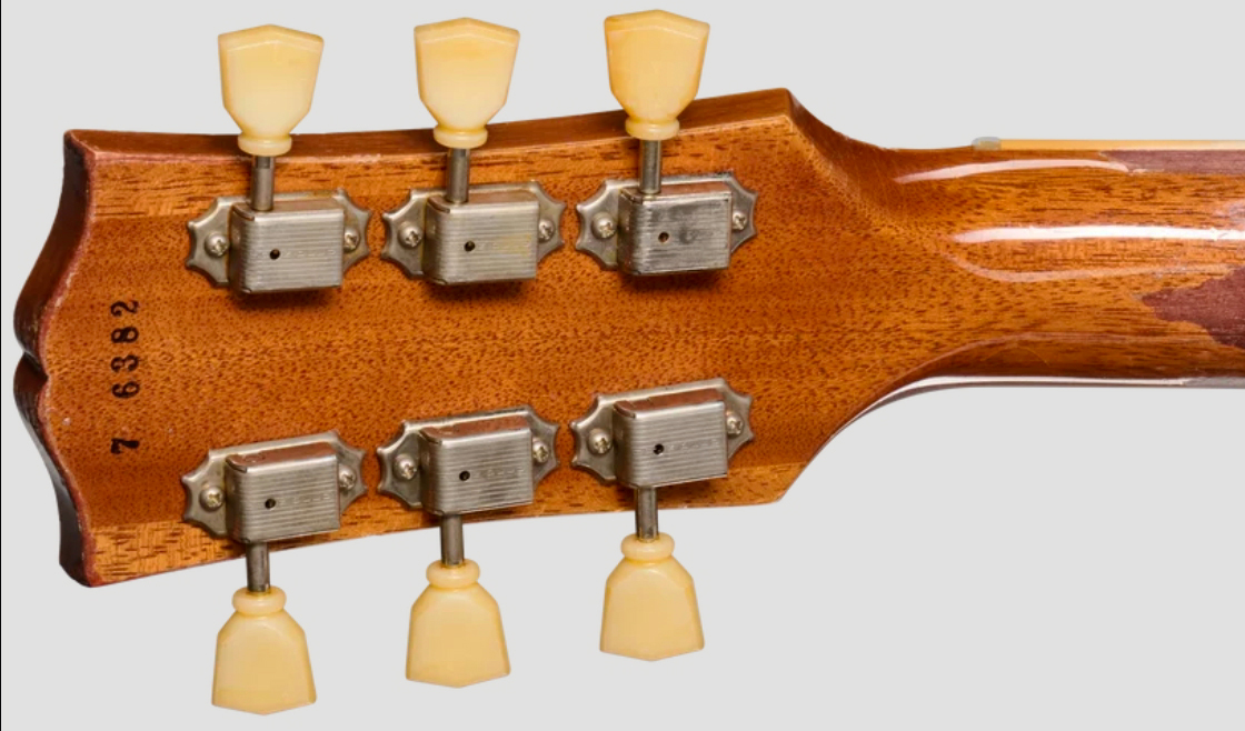 Gibson Custom Shop Les Paul 1957 Reissue Le Ltd 2h Ht Rw - Murphy Lab Ultra Heavy Aged Refin Burst - Single-Cut-E-Gitarre - Variation 7