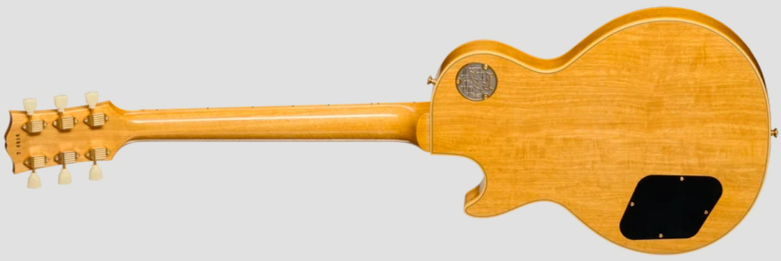 Gibson Custom Shop Les Paul Custom 1957 Korina Le Ltd 2h Ht Eb - Vos Antique Natural - Single-Cut-E-Gitarre - Variation 3