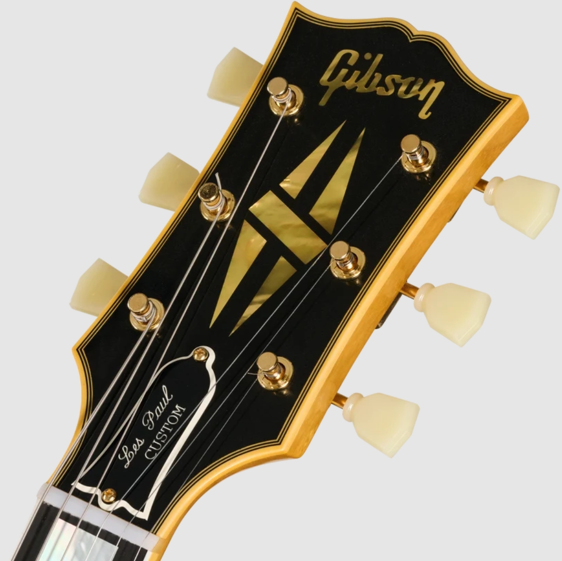 Gibson Custom Shop Les Paul Custom 1957 Korina Le Ltd 2h Ht Eb - Vos Antique Natural - Single-Cut-E-Gitarre - Variation 6