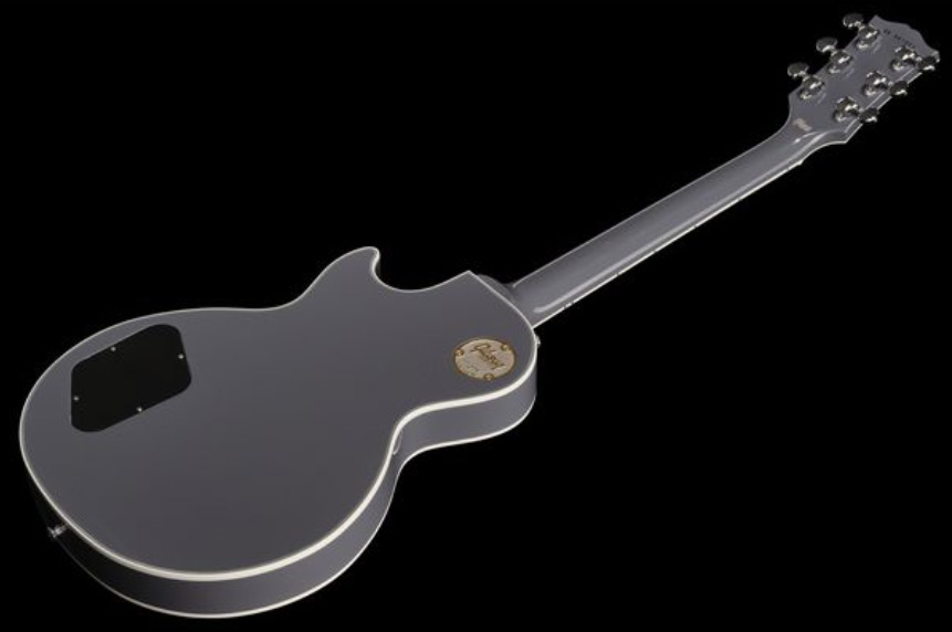 Gibson Custom Shop Les Paul Custom 2h Ht Eb - Arctic Blast - Single-Cut-E-Gitarre - Variation 4
