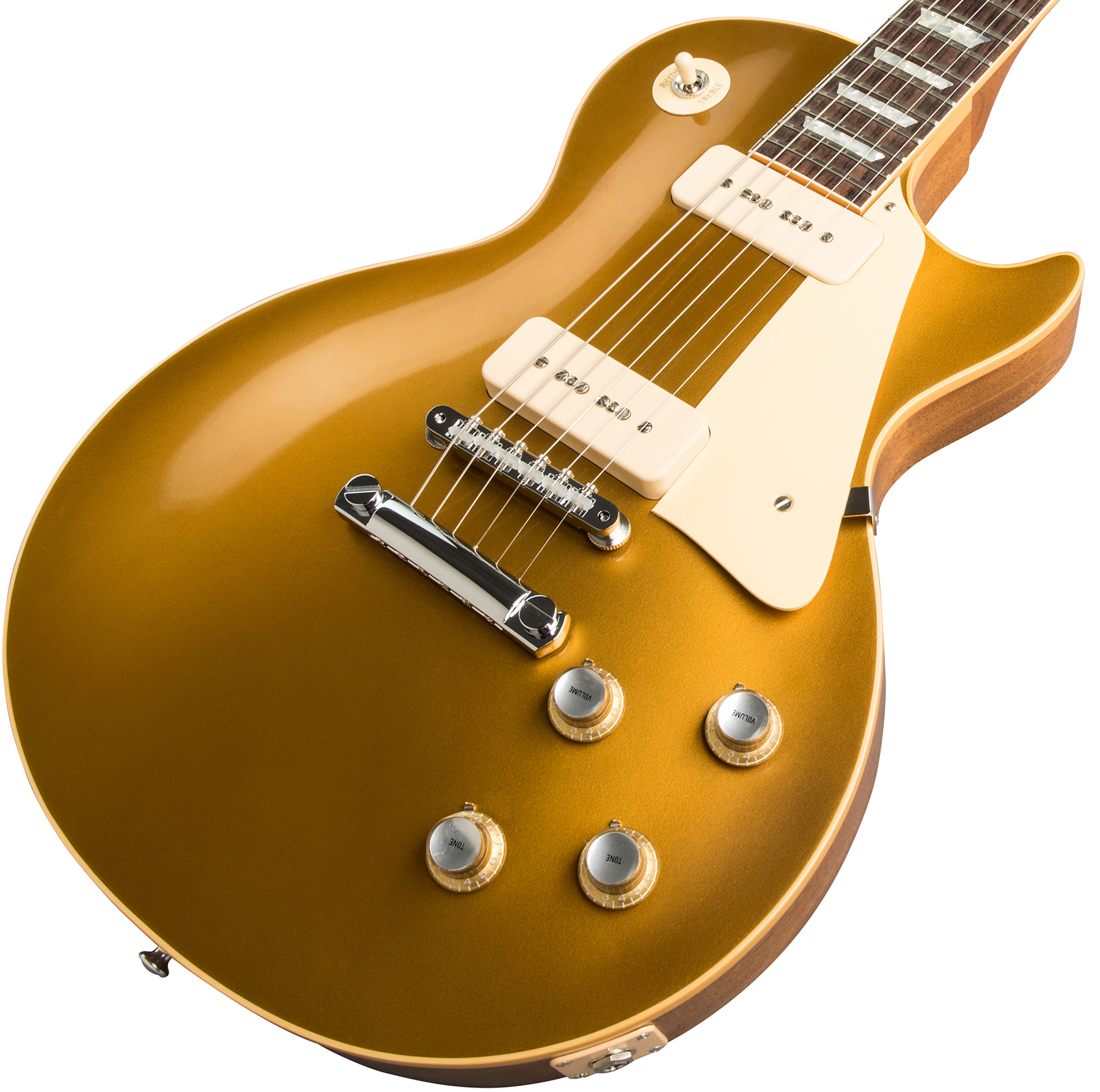 Gibson Custom Shop Les Paul Goldtop 1968 Reissue 2019 2p90 Ht Rw - 60s Gold - Single-Cut-E-Gitarre - Variation 3