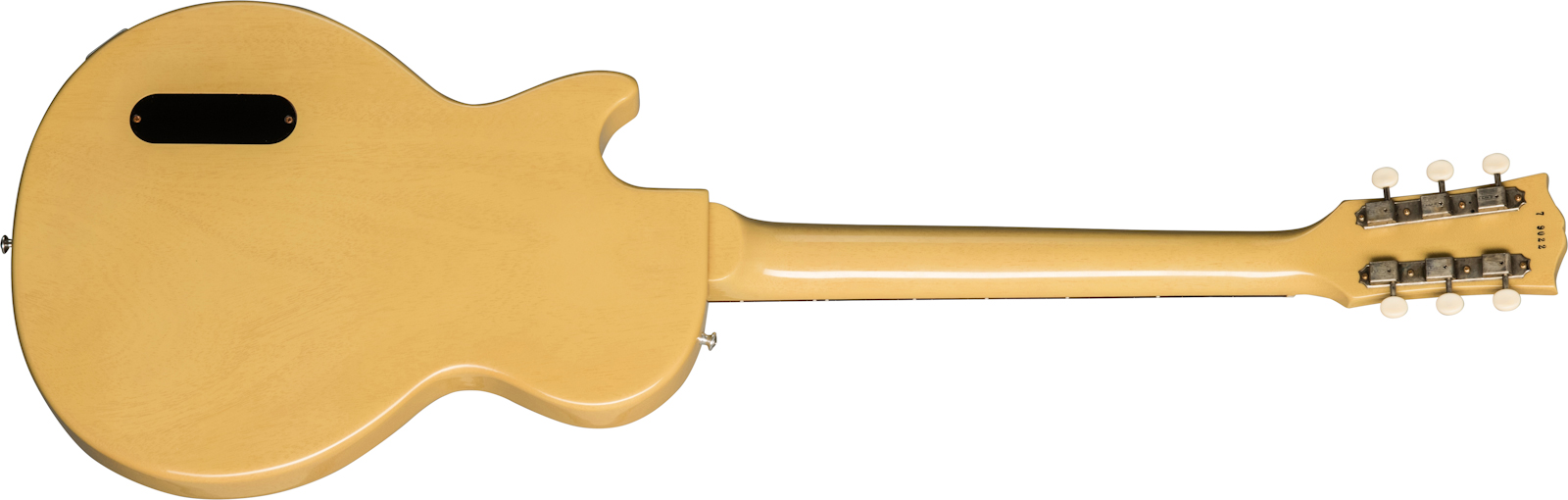 Gibson Custom Shop Les Paul Junior 1957 Single Cut Reissue P90 Ht Rw - Vos Tv Yellow - Single-Cut-E-Gitarre - Variation 1