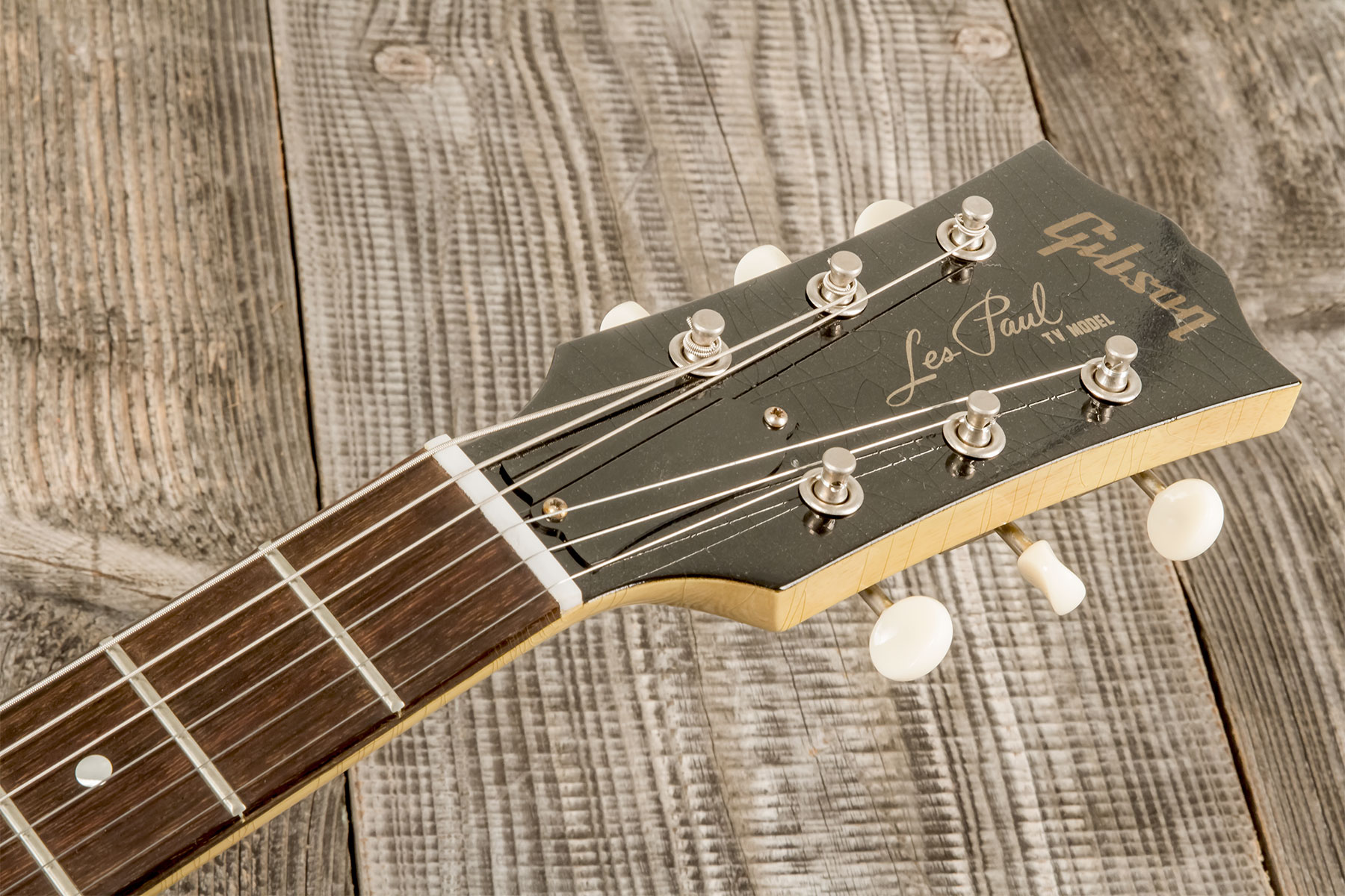 Gibson Custom Shop Les Paul Junior Single Cut 1957 Reissue P90 Ht Rw #72913 - Murphy Lab Ultra Light Aged Tv Yellow - Single-Cut-E-Gitarre - Variation