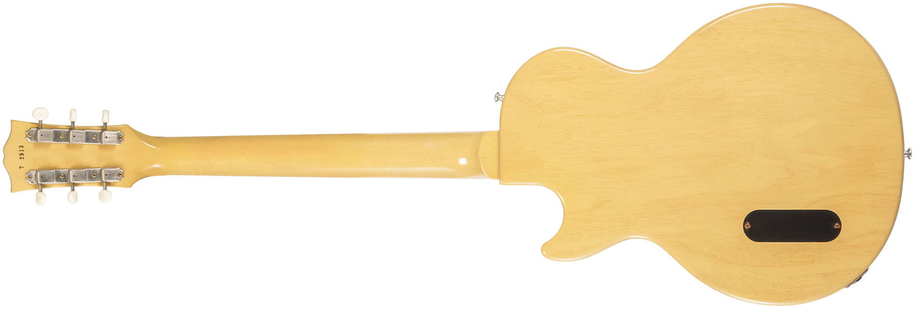 Gibson Custom Shop Les Paul Junior Single Cut 1957 Reissue P90 Ht Rw #72913 - Murphy Lab Ultra Light Aged Tv Yellow - Single-Cut-E-Gitarre - Variation