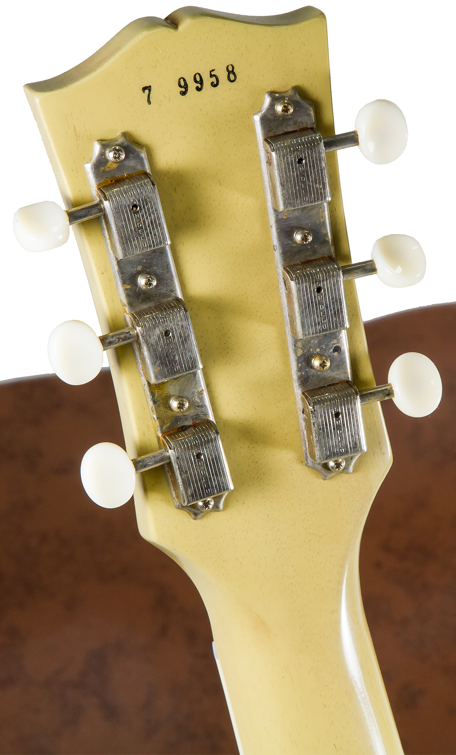 Gibson Custom Shop Les Paul Special 1957 Single Cut Reissue 2p90 Ht Rw - Vos Tv Yellow - Single-Cut-E-Gitarre - Variation 5