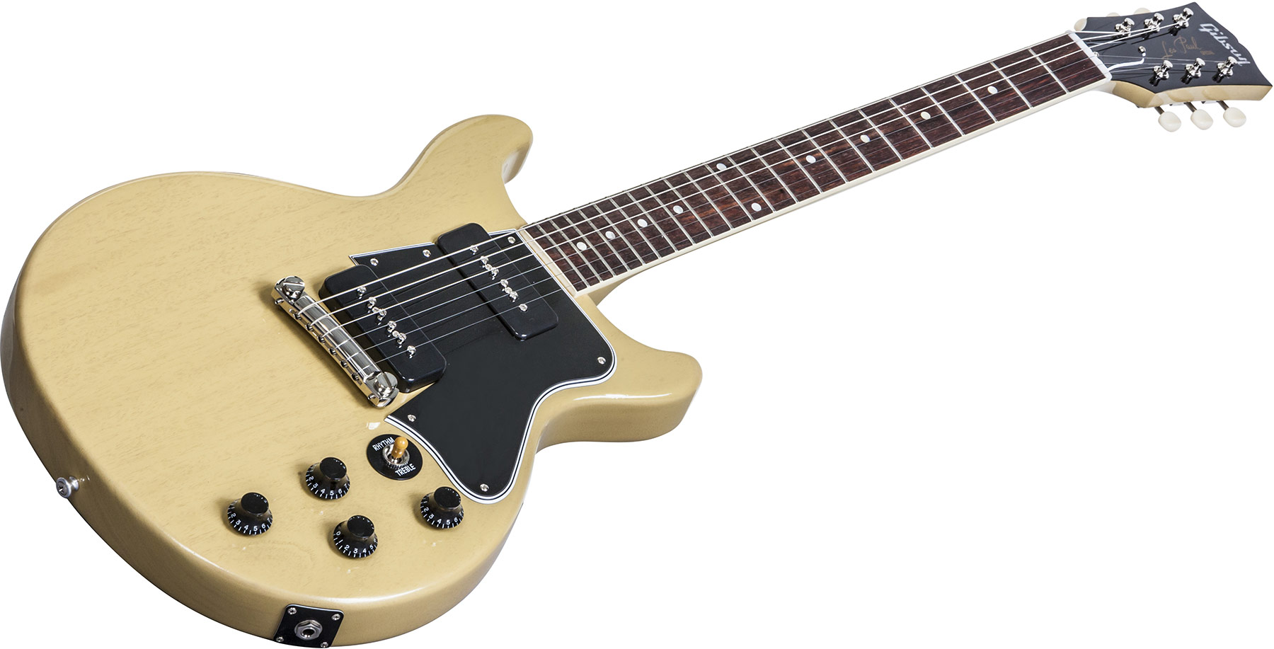 Gibson Custom Shop Les Paul Special Double Cut 2p90 Ht Rw - Tv Yellow - Double Cut E-Gitarre - Variation 3