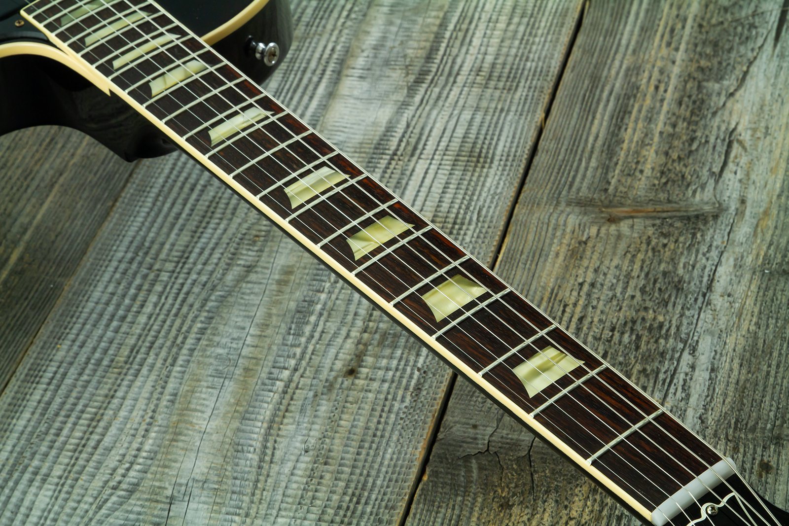 Gibson Custom Shop Les Paul Standard 1956 2p90 Ht Rw #65457 - Vos Red Sparkle Burst - Single-Cut-E-Gitarre - Variation 5
