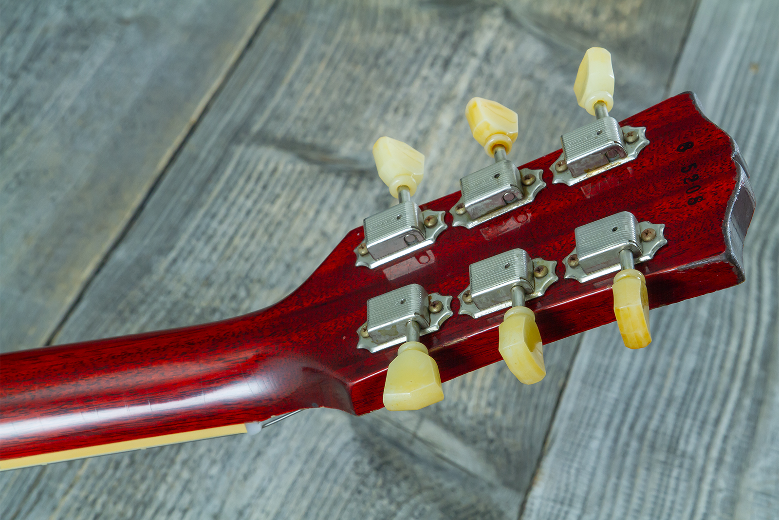 Gibson Custom Shop Les Paul Standard 1958 2h Ht #85208 - Murphy Lab Heavy Aged Botb Page 153 - Single-Cut-E-Gitarre - Variation 11