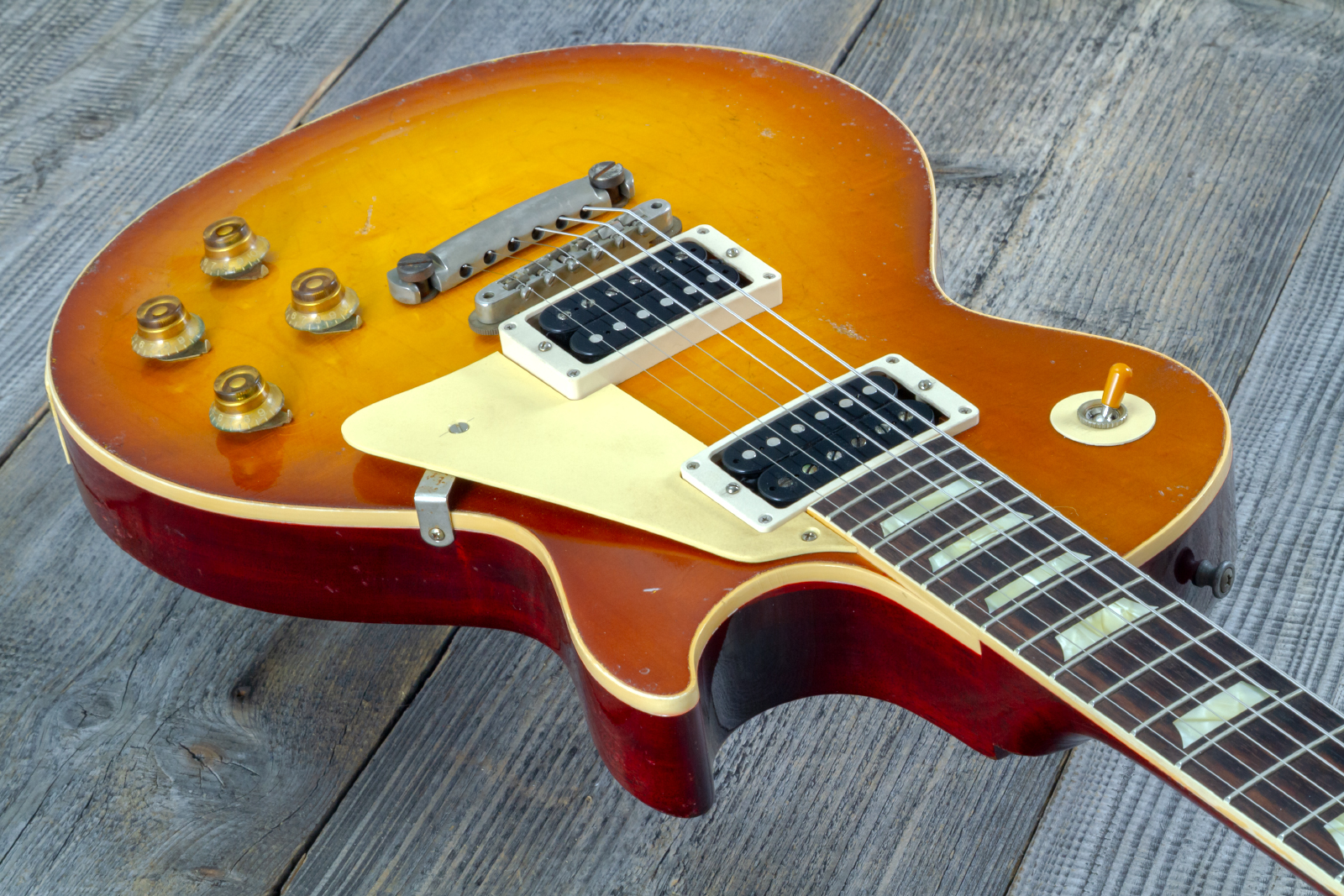 Gibson Custom Shop Les Paul Standard 1958 2h Ht #85208 - Murphy Lab Heavy Aged Botb Page 153 - Single-Cut-E-Gitarre - Variation 2