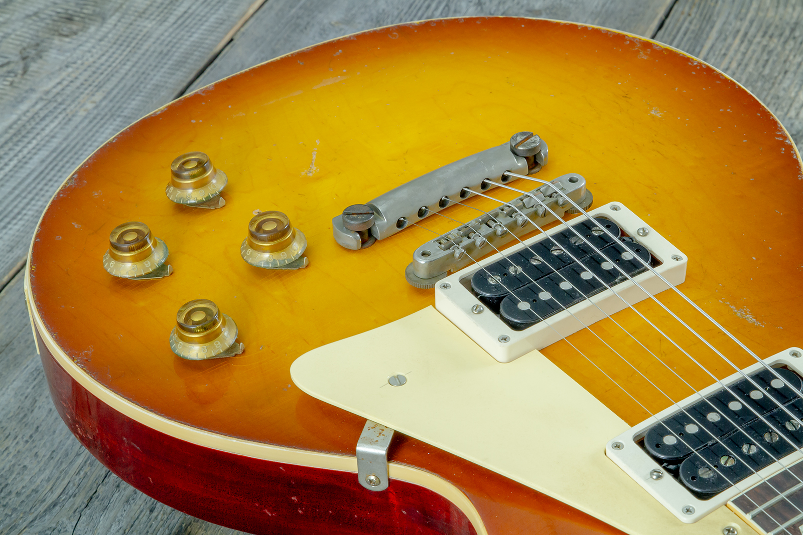 Gibson Custom Shop Les Paul Standard 1958 2h Ht #85208 - Murphy Lab Heavy Aged Botb Page 153 - Single-Cut-E-Gitarre - Variation 3