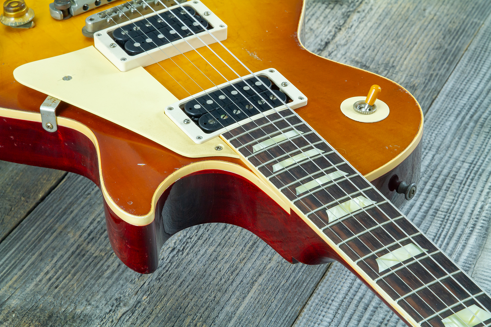 Gibson Custom Shop Les Paul Standard 1958 2h Ht #85208 - Murphy Lab Heavy Aged Botb Page 153 - Single-Cut-E-Gitarre - Variation 4