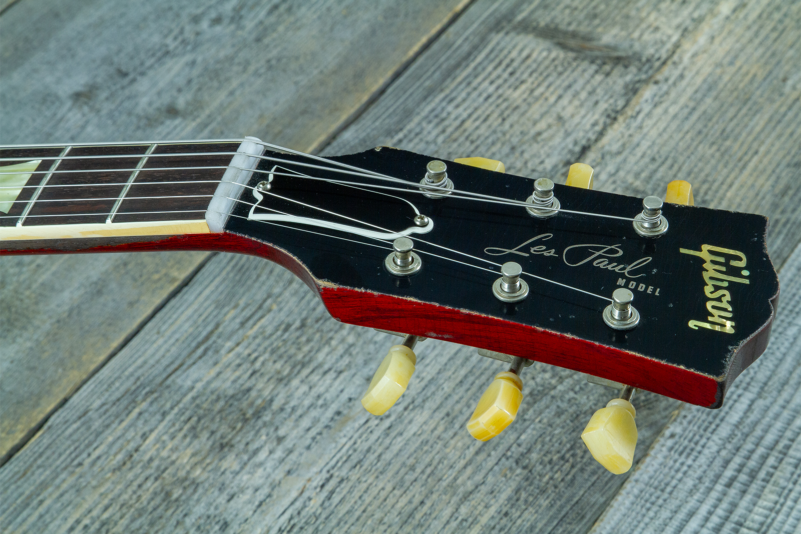 Gibson Custom Shop Les Paul Standard 1958 2h Ht #85208 - Murphy Lab Heavy Aged Botb Page 153 - Single-Cut-E-Gitarre - Variation 6