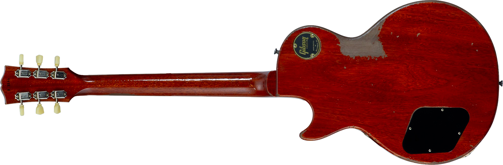 Gibson Custom Shop Les Paul Standard 1958 Reissue 2h Ht Rw #83205 - Murphy Lab Heavy Aged Lemon Burst - Single-Cut-E-Gitarre - Variation 2