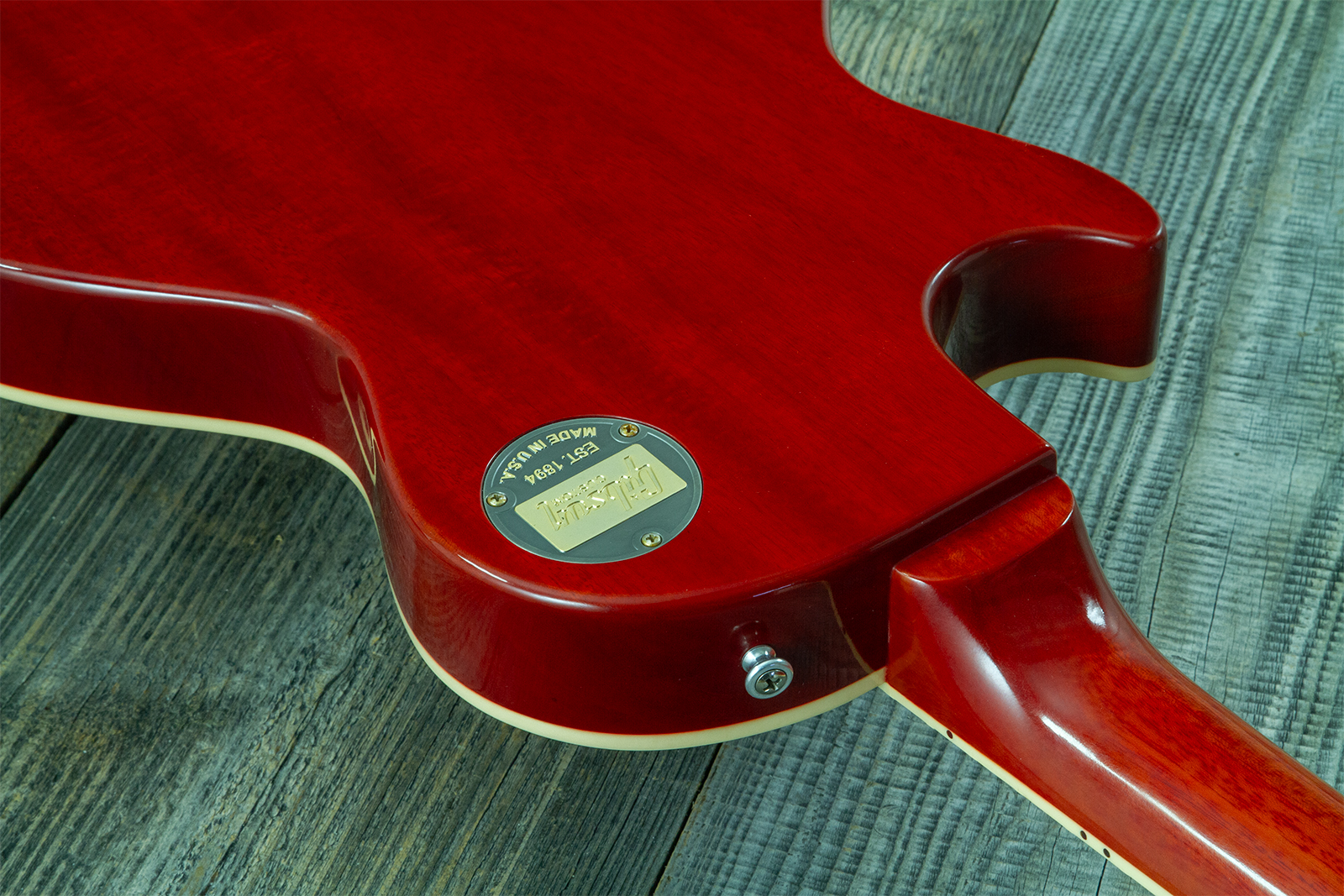 Gibson Custom Shop Les Paul Standard 1959 2h Ht Rw #982048 - Vos Vintage Cherry Sunburst - Single-Cut-E-Gitarre - Variation 8