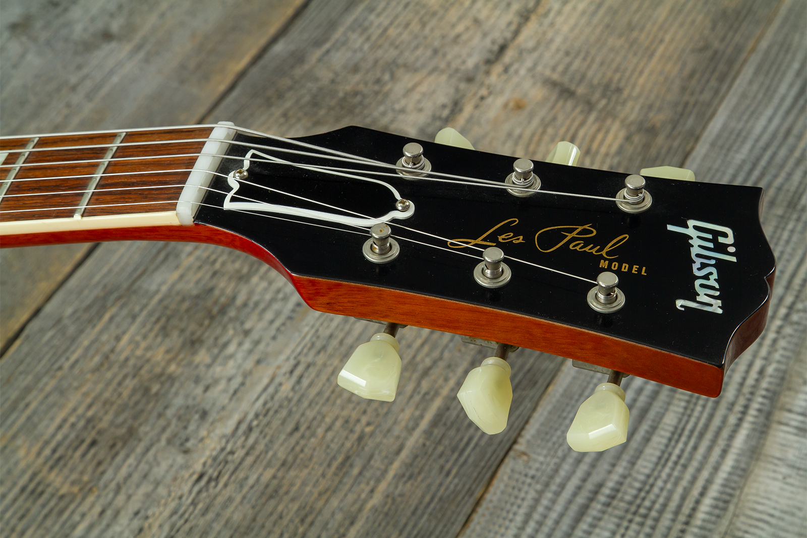 Gibson Custom Shop Les Paul Standard 1959 2h Ht Rw #982048 - Vos Vintage Cherry Sunburst - Single-Cut-E-Gitarre - Variation 6