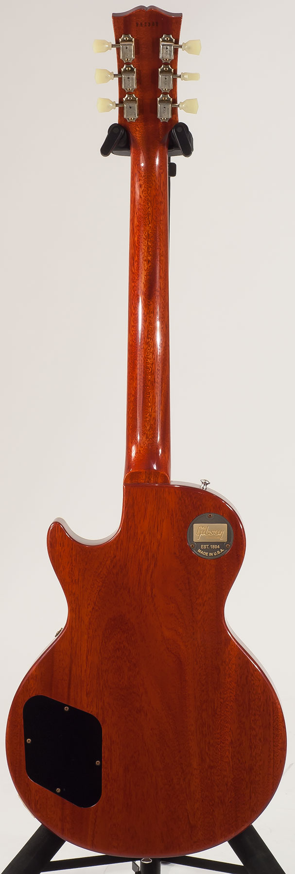 Gibson Custom Shop Les Paul Standard 1959 2h Ht Rw - Vos Dark Bourbon Fade - Single-Cut-E-Gitarre - Variation 1