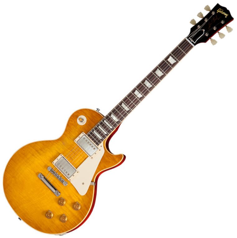 Gibson Custom Shop Les Paul Standard 1959 Reissue 2h Ht Rw #942678 - Vos Lemon Burst - Single-Cut-E-Gitarre - Variation 2