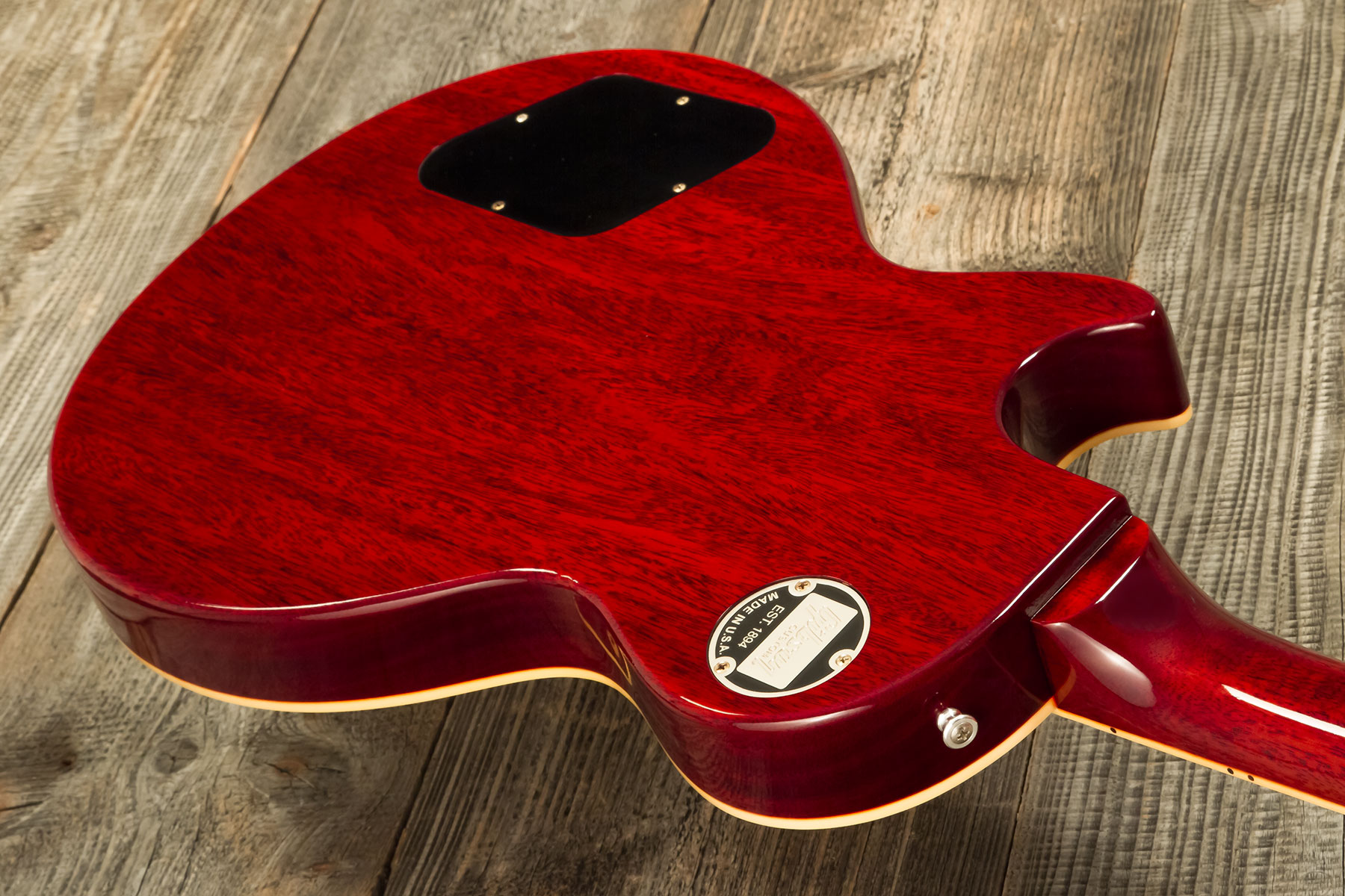 Gibson Custom Shop Les Paul Standard 1959 Reissue 2h Ht Rw #912456 - Vos Iced Tea Burst - Single-Cut-E-Gitarre - Variation 9