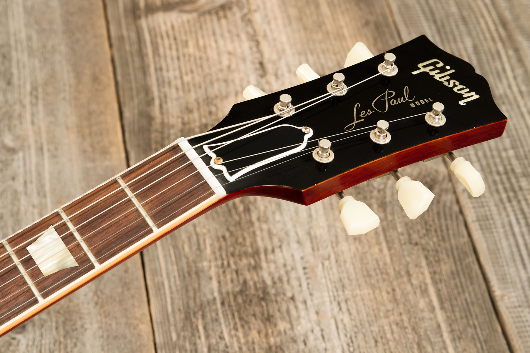 Gibson Custom Shop Les Paul Standard 1959 Reissue 2h Ht Rw #912456 - Vos Iced Tea Burst - Single-Cut-E-Gitarre - Variation 11