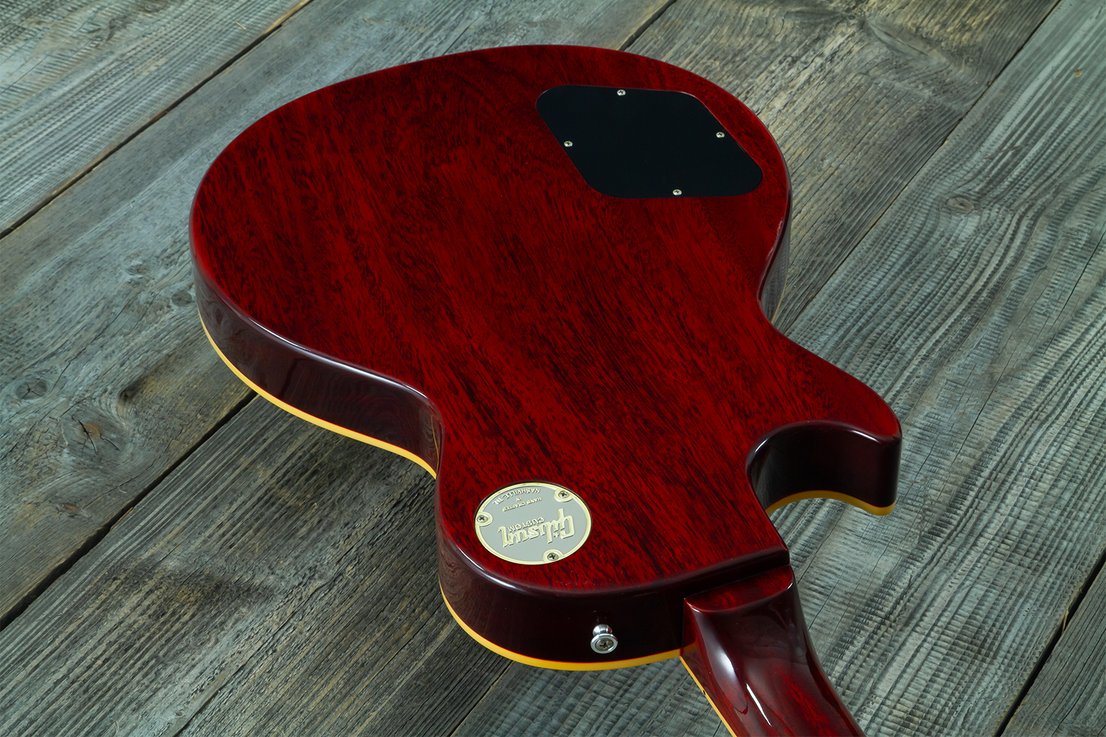 Gibson Custom Shop Les Paul Standard 1959 Reissue 2h Ht Rw #951086 - Vos Iced Tea Burst - Single-Cut-E-Gitarre - Variation 7