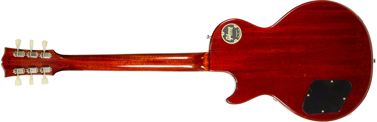Gibson Custom Shop Les Paul Standard 1960 Reissue 2h Ht Rw #03362 - Murphy Lab Ultra Light Aged Wide Tomato Burst - Single-Cut-E-Gitarre - Variation 4