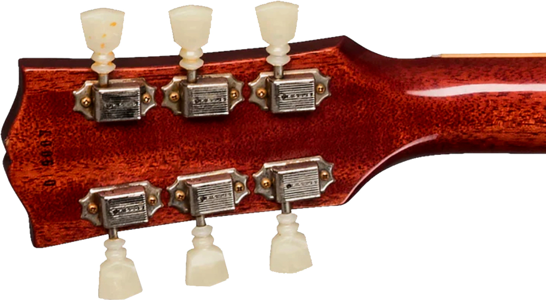 Gibson Custom Shop Les Paul Standard 1960 Reissue 2h Ht Rw #04234 - Vos Tangerine Burst - Single-Cut-E-Gitarre - Variation 3
