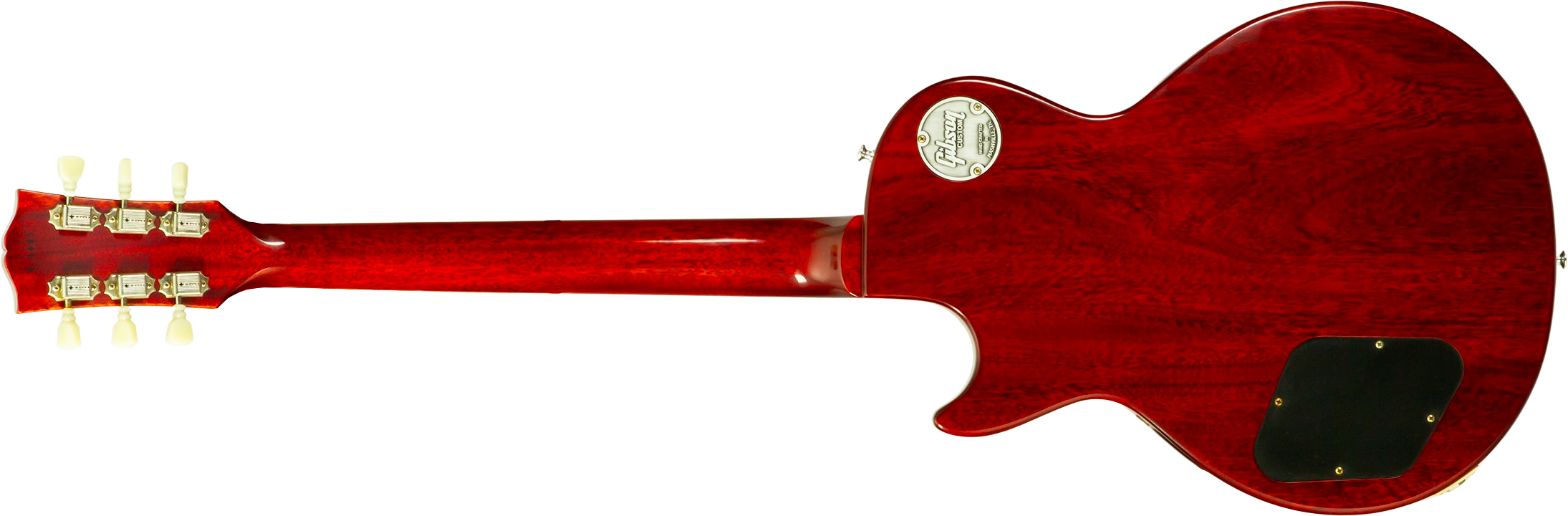 Gibson Custom Shop Les Paul Standard 1960 Reissue 2h Ht Rw #04495 - Vos Tangerine Burst - Single-Cut-E-Gitarre - Variation 1