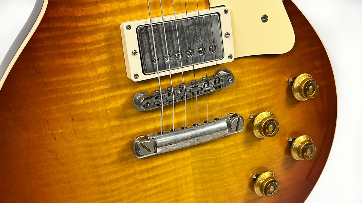 Gibson Custom Shop Les Paul Standard 1960 V1 60th Anniversary #001496 - Vos Antiquity Burst - Single-Cut-E-Gitarre - Variation 2