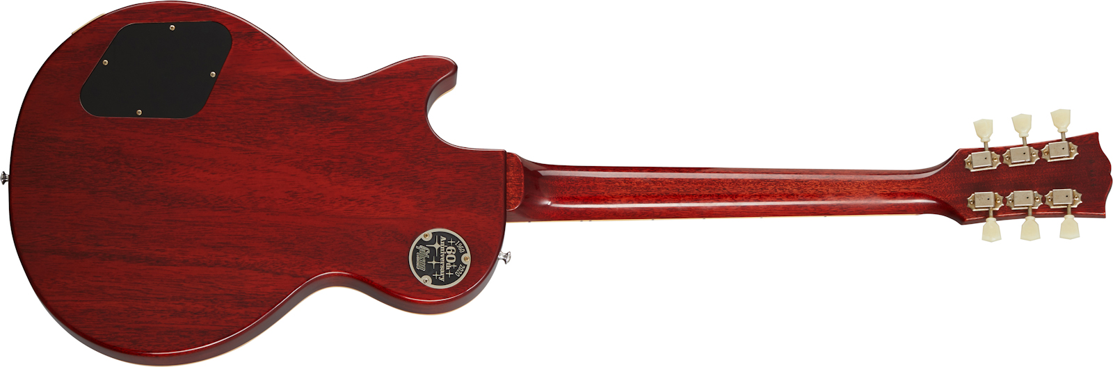 Gibson Custom Shop Les Paul Standard 1960 V1 60th Anniversary 2h Ht Rw - Vos Deep Cherry Sunburst - Single-Cut-E-Gitarre - Variation 1