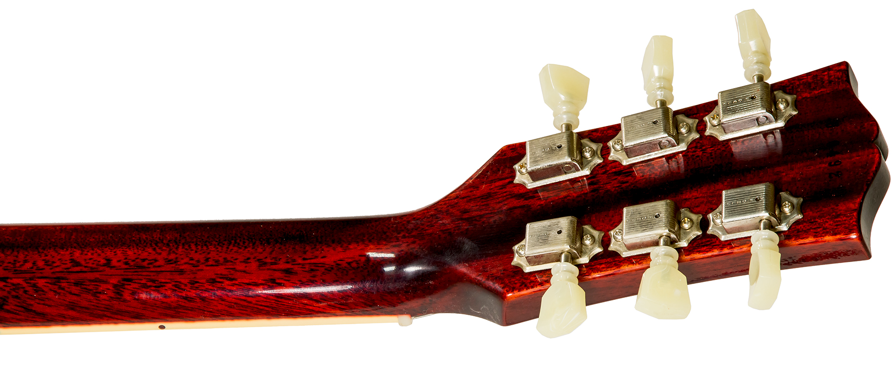 Gibson Custom Shop Les Paul Standard 1960 V2 60th Anniversary 2h Ht Rw - Vos Tomato Soup Burst - Single-Cut-E-Gitarre - Variation 4