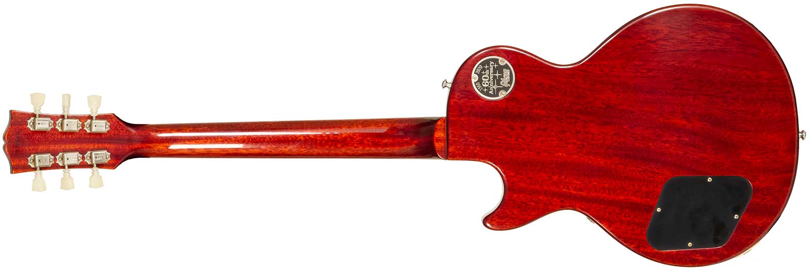 Gibson Custom Shop Les Paul Standard 1960 V2 60th Anniversary 2h Ht Rw #0600 - Vos Orange Lemon Fade - Single-Cut-E-Gitarre - Variation 1