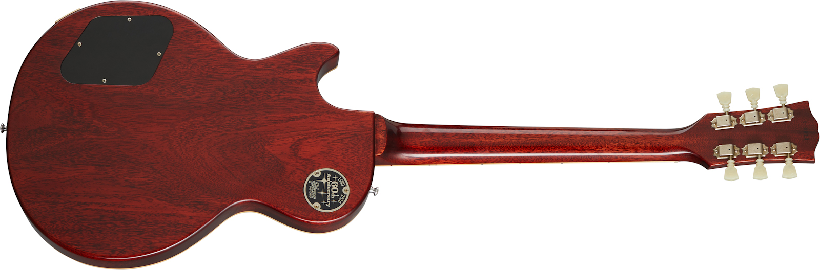 Gibson Custom Shop Les Paul Standard 1960 V2 60th Anniversary 2h Ht Rw - Vos Orange Lemon Fade - Single-Cut-E-Gitarre - Variation 1