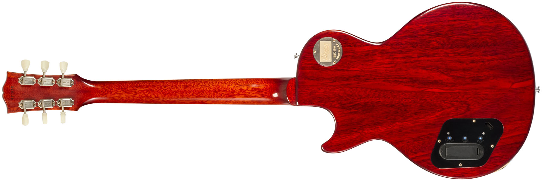 Gibson Custom Shop Les Paul Standard Burstdriver 2h Ht Rw #871302 - Vos Havana Fade - Single-Cut-E-Gitarre - Variation 6