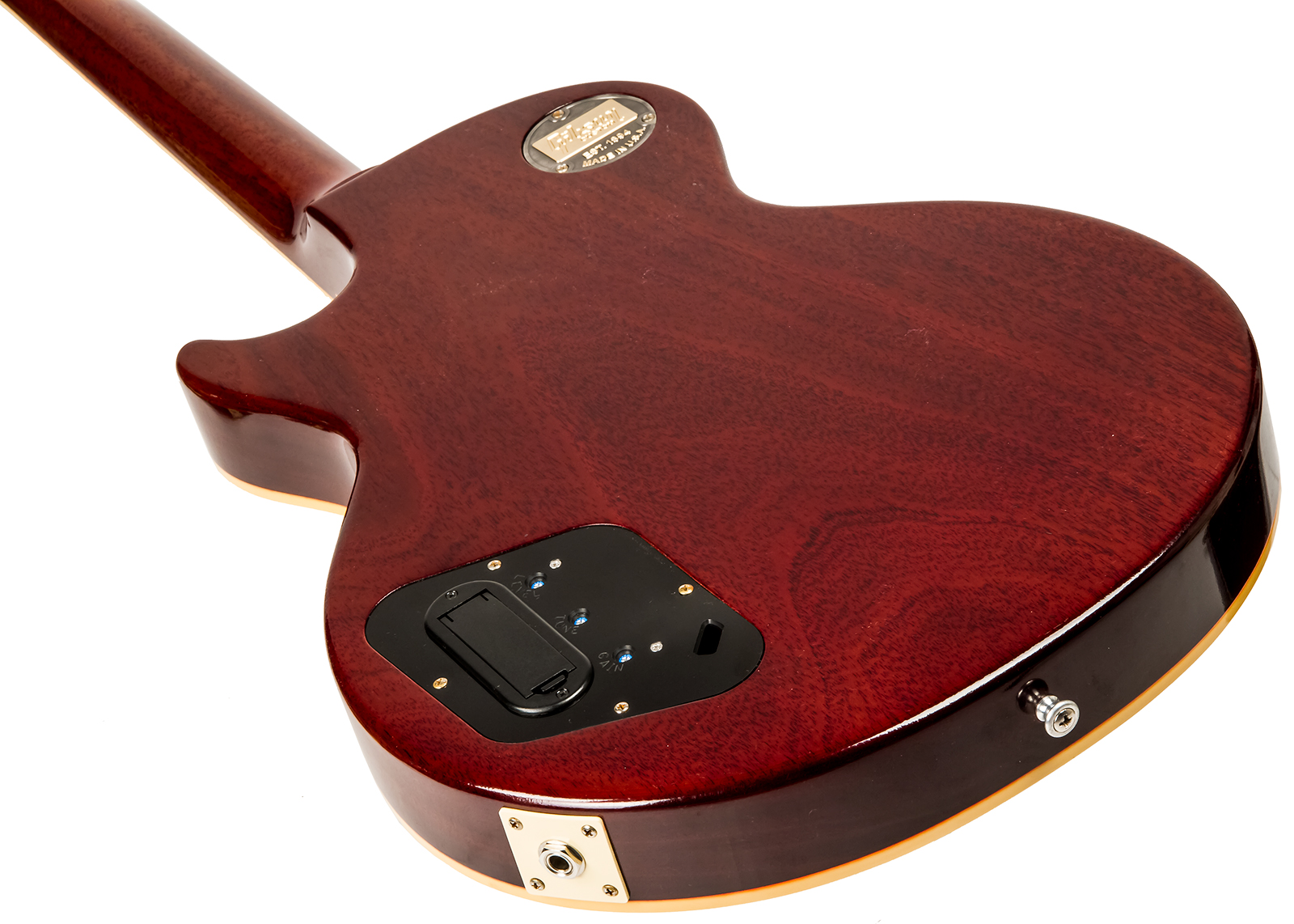 Gibson Custom Shop Les Paul Standard Burstdriver 2h Ht Rw #871301 - Vos Havana Fade - Single-Cut-E-Gitarre - Variation 4
