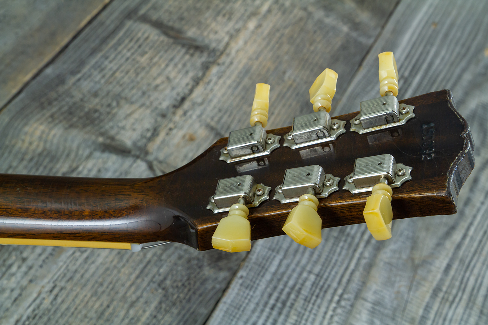 Gibson Custom Shop M2m Es335 1964 Reissue 2h Ht Rw #150092 - Murphy Lab Light Aged Vintage Burst - Semi-Hollow E-Gitarre - Variation 10