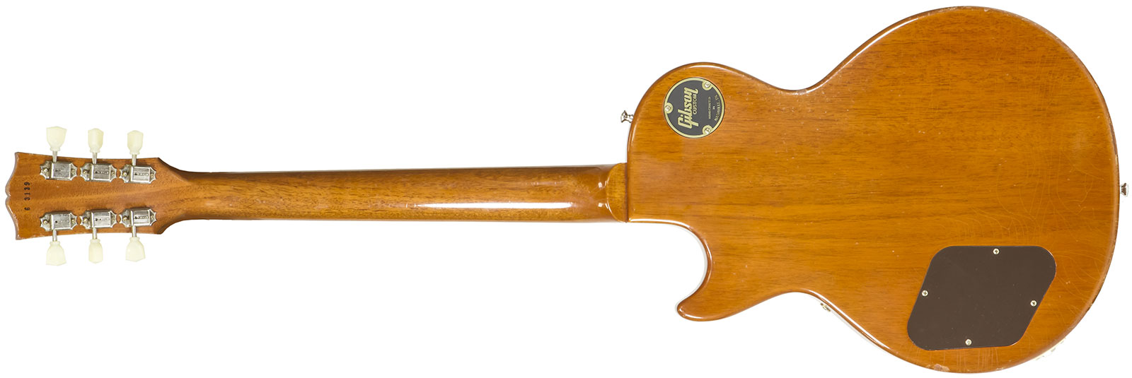 Gibson Custom Shop M2m Les Paul 1956 2h Ht Rw #63139 - Murphy Lab Light Aged Antique Gold - Single-Cut-E-Gitarre - Variation 1