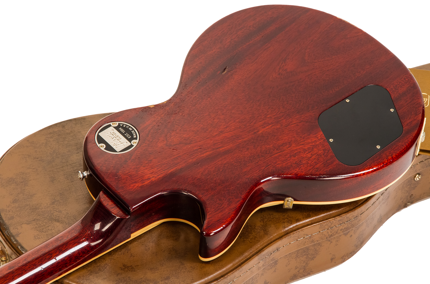 Gibson Custom Shop M2m Les Paul Standard 1958 #891117 - Lightly Aged Iced Tea - Single-Cut-E-Gitarre - Variation 3
